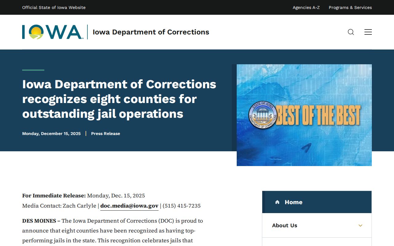 Emmet County Armstrong arrest and county jail record context