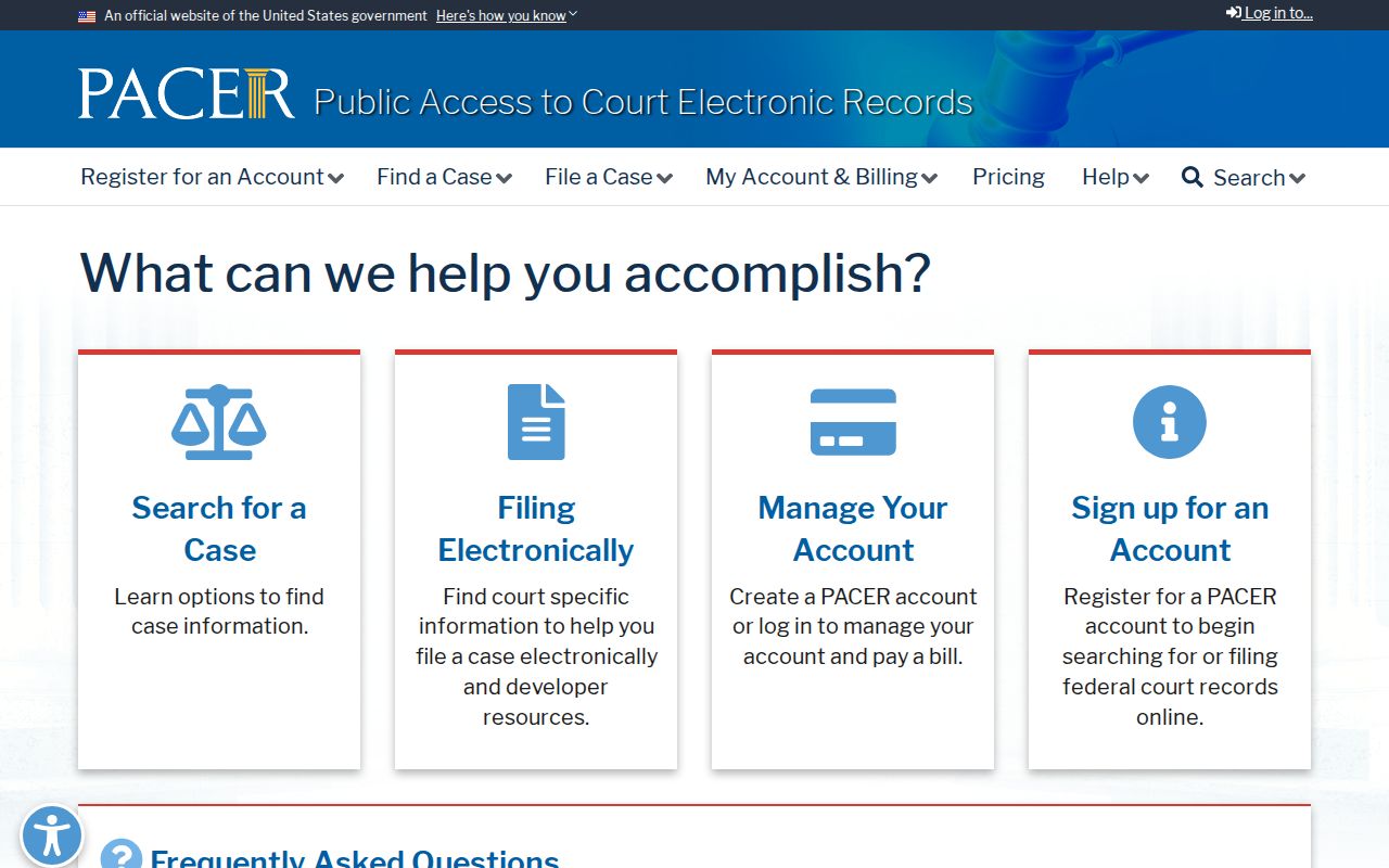 PACER search for federal criminal court cases connected to Emmet County